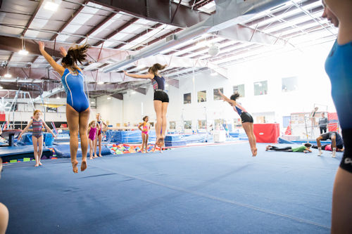 Competitive Power Tumbling Program